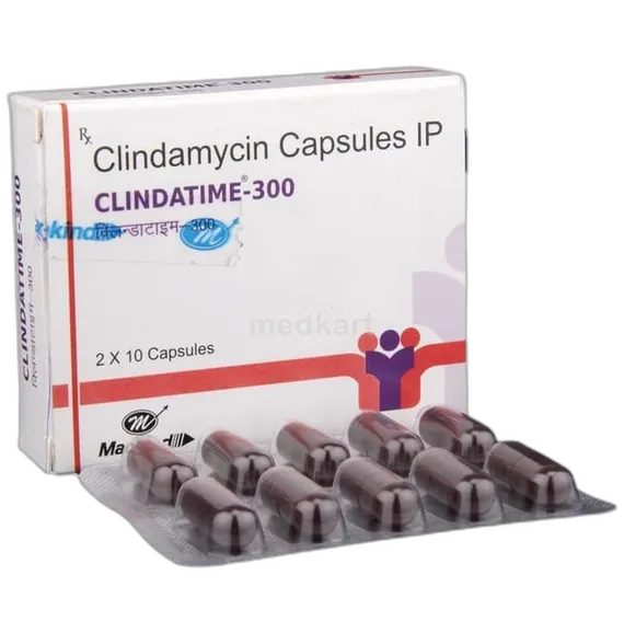 clindatime 300mg capsule 10's